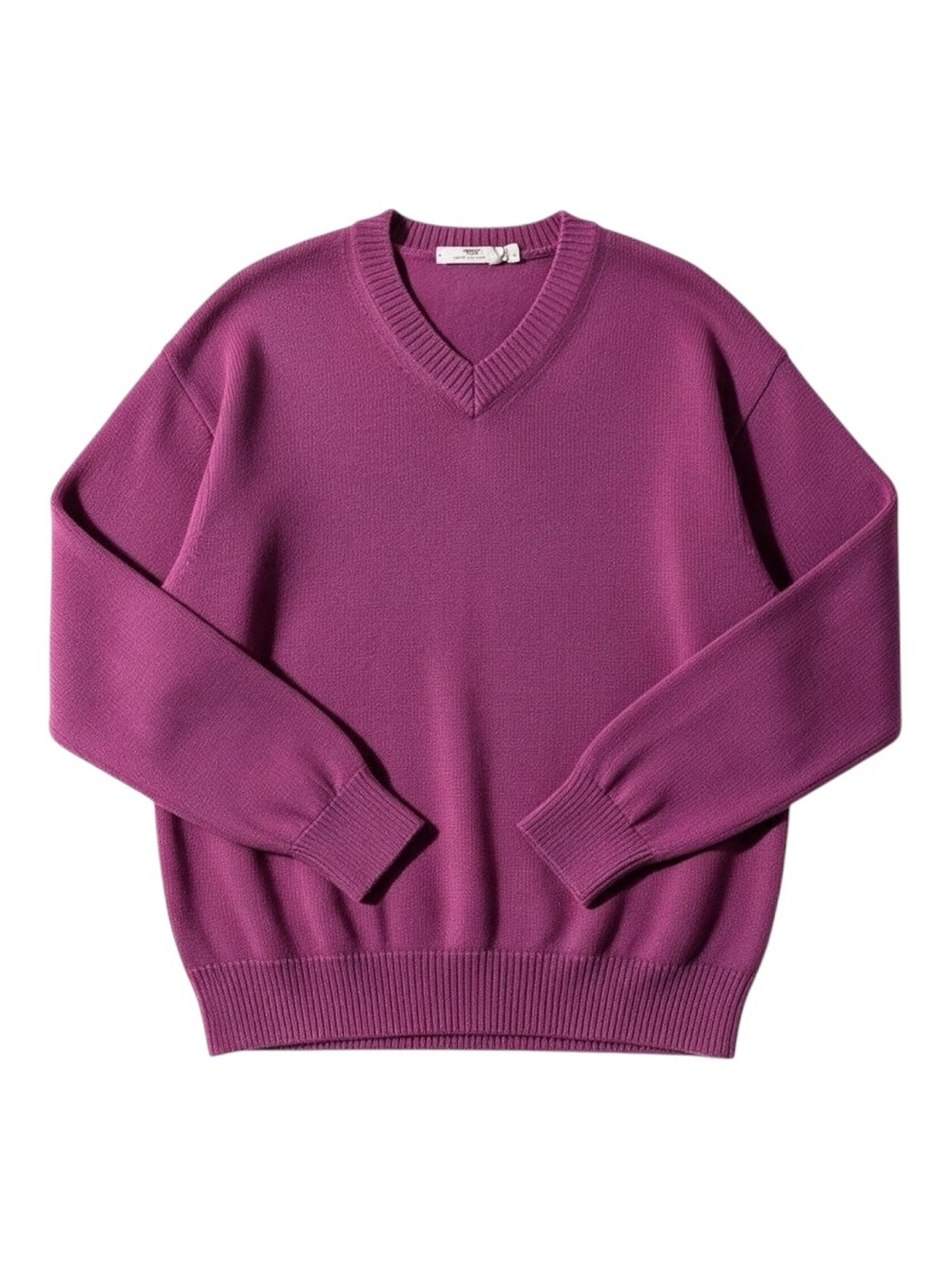 Inis Meain Men’s Cashmere Blend V-Neck Knit Sweater